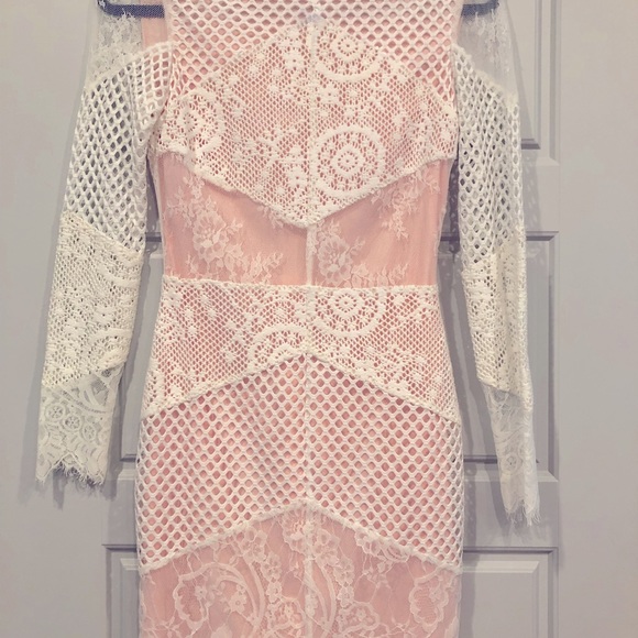 GB lace white dress- never wore - Picture 3 of 4